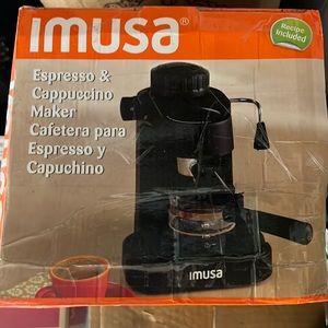 Imusa espresso and cappuccino maker